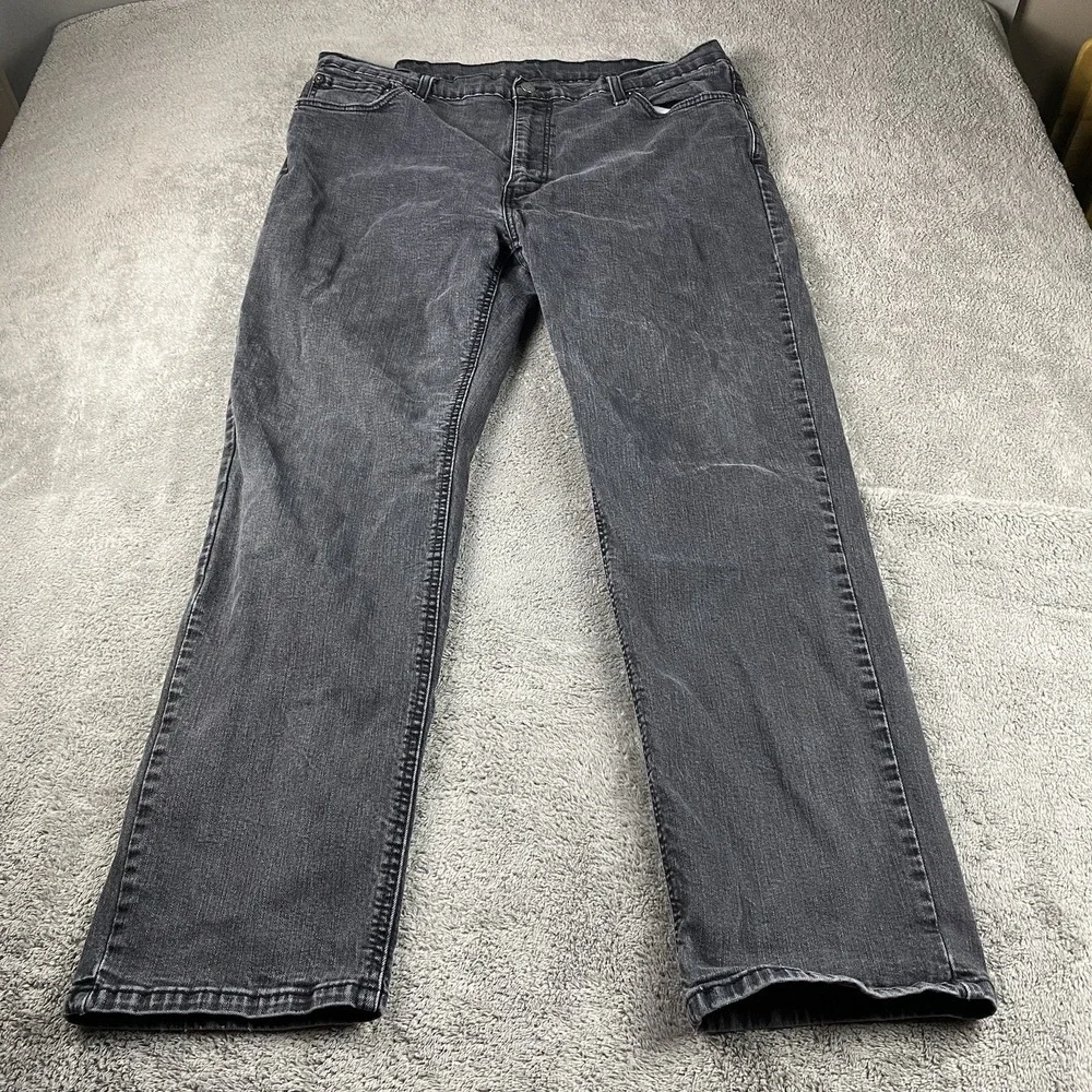 Levis Athletic Taper Jeans Mens‎ 38x29 Gray High Rise